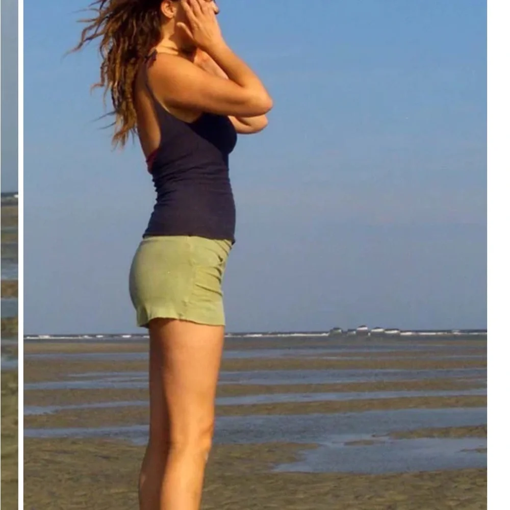 Gaia Conceptions perfect pockets shorty shorts in raisin sz small - Picture 7 of 9
